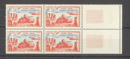 Yvert 983 - 10° Anniversaire De La Libération   - Bloc De 4 Timbres Neufs Sans Traces De Charnières - Bord De Feuille - Ungebraucht