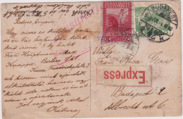 * AUSTRIA (EMPIRE) > 1916 POSTAL HISTORY > Censored Postcard (real Photo) From/to Budapest - Covers & Documents