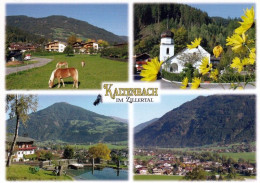 1 AK Österreich / Tirol * Kaltenbach Im Zillertal - Dabei Ist Die Kapelle Mariä Heimsuchung Und Eine Luftbildaufnahme * - Zillertal