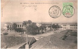 CPA Carte Postale Sénégal Gorée Ensemble Du Gouvernement Et De La Place  1904  VM81276ok - Sénégal