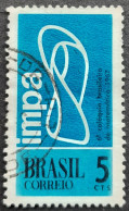 Bresil Brasil Brazil 1967 Congres De Mathématiques Yvert 827 O Used - Used Stamps