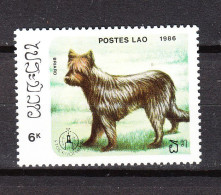 Laos  -  1986. Cane  Da Pastore. Sheeper Dog. MNH - Perros