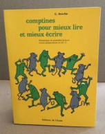 Des Comptines Pour Mieux Lire - Ohne Zuordnung