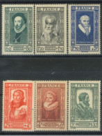 FRANCE. - 1943, CENTENARY OF THE REVOLUTION OF 1848 STAMPS COMPLETE SET OF 6, UMM (**). - Neufs