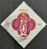Bresil Brasil Brazil 1967 Pape Paul VI Yvert 829 O Used - Usados