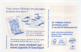 - FRANCE Carnet 20 Timbres Prioritaires Marianne De Ciappa - VOUS AIMEZ L'HISTOIRE ? - VALEUR FACIALE 28,60 € - - Modern : 1959-...