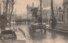 Nogent Sur Marne (94 - Val De Marne) Crue De La Marne - Avenue Charles V - Nogent Sur Marne