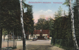 Kaiserslautern  Gel.1915  Waldeingang - Kaiserslautern