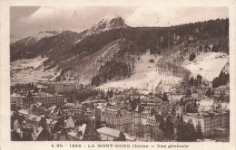 FRANCE - Le Mont Dore - Vue Générale - L'hiver - Carte Postale Ancienne - Le Mont Dore