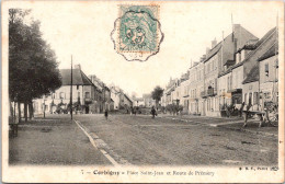 58 - CORBIGNY - Place Saint Jean Et Route De Prèmery - Corbigny