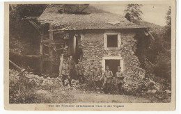 952 - Von Den Franzosen Zerschossenes Haus In Den Vogesen - Guerre 1914-18