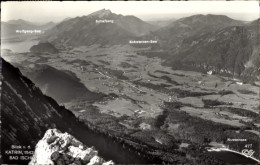 CPA Bad Ischl In Oberösterreich, Blick Von Der Katrin, Panorama, Gebirge, Wolfgang-See, Schafberg - Other & Unclassified