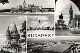 HONGIE - Budapest - Multi-vues - Eves A Kepes Levelzolap - Carte Postale Ancienne - Hongrie