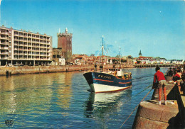 FRANCE - Les Sables D'Olonne - Sortie Du Port Et Tour D'Arundel - Colorisé - Animé - Carte Postale - Sables D'Olonne