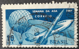 Bresil Brasil Brazil 1967 Avion Airplane Yvert 836 O Used - Gebraucht