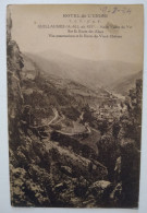 06 Alpes Maritimes Guillaumes Hotel De L'union Timbre Jeux Olympiques Olympiades Paris 1924 - Autres & Non Classés