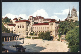 AK Lausanne, L'universite Et La Cathedrale  - Lausanne