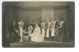 CARTE PHOTO Représentation D'une Scène à Identifier ( THEATRE / Spectacle ) époque Médiévale - Théâtre