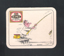 Bierviltje - Sous-bock - Bierdeckel    SUPRA   (B 1008) - Beer Mats