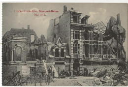 955- L' Hôtel Hurle-Bise - Nieuport-Bains - Mai1917 - Oorlog 1914-18