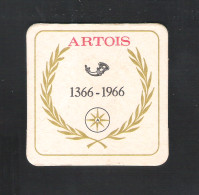 Bierviltje - Sous-bock - Bierdeckel  ARTOIS - 1366 - 1966   (B 1014) - Sous-bocks