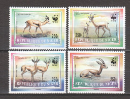 Niger 1998 Mi 1460-1463 MNH WWF DORCAS GAZELLE - Ungebraucht