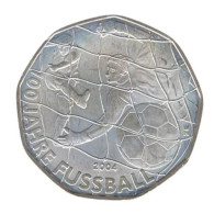 AUX00504.2 - 5 EUROS AUTRICHE 2004 - 100 Ans De Football - Austria