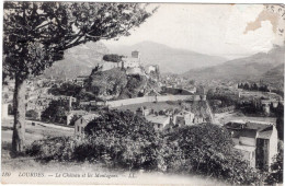 In 6 Languages Read A Story: Lourdes. Le Château Et Les Montagnes. | Lourdes. The Castle And The Mountains. - Lourdes