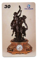 Horloge Sculpture Pendule  Télécarte Brésil Phonecard  (W 658) - Brésil