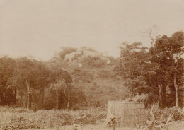 Photo Afrique Congo Vue De Derrière La Maison Au Camp De Prospection D'or D'aleza Ituri - Africa