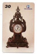 Horloge Sculpture Pendule  Télécarte Brésil Phonecard  (W 660) - Brasile