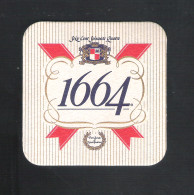 Bierviltje - Sous-bock - Bierdeckel  KRONENBOURG - 1664    (B 1031) - Beer Mats