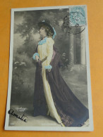 Starlette - Artiste -- Carte Signée Reutlinger -- ADLERSON -- Cpa Colorisée "précurseur" 1903 - Artisti
