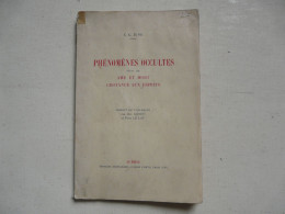 PHENOMENES OCCULTES Suivi De AME ET MORT - Croyance Aux Espits - C.G. JUNG - Psychology/Philosophy