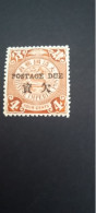 Chine Timbre Taxe - Unused Stamps