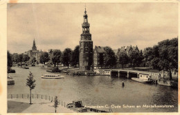 PAYS-BAS -  Amsterdam C - Oude Schans En Montelbaanstoren - Bateaux - Carte Postale Ancienne - Amsterdam