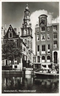 PAYS-BAS -  Amsterdam C - Kloveniersburgwal - Bateaux - Animé - Carte Postale Ancienne - Amsterdam