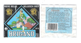 BR.  VAN HONSEBROUCK - INGELMUNSTER - BRIGAND - GOUDEN MEDAILLE GENEVE 1986 - 37.5 Cl  -   BIERETIKET (BE 292) - Bier