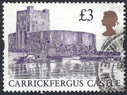 GREAT BRITAIN 1997 QEII £3 Castles, Carrick Fergus SG1995 FU - Usados