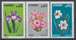 FRENCH ANDORRA 255-257,unused - Sonstige & Ohne Zuordnung