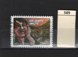 PRIX FIXE Obl 589 YT 5127 MIC Chants Corse  Fêtes Et Traditions De Nos Régions 59 - Used Stamps