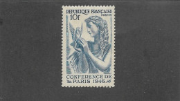 FRANCE 1946 -  N°YT 762* AVEC TRACE DE CHARNIERE - Nuovi