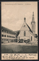 AK Rottenburg A. N., Marktplatz Mit Hotel Roemischer Kaiser Und Domkirche  - Rottenburg