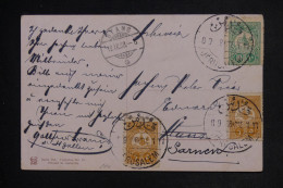 TURQUIE - Carte Postale, De Jérusalem Pour La Suisse En 1908  - L 152723 - Cartas & Documentos