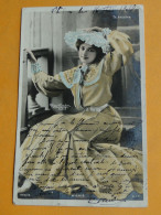 Théâtre Antoine -- Carte Colorisée Signée Reutlinger -- MIERIS -- Cpa "précurseur" 1904 - Teatro