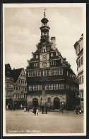 AK Esslingen A. N., Brunnen Am Alten Rathaus  - Esslingen