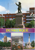 Dunkerque 4 Vues: (Jean Bart, Beffroi , Communauté Urbaine, Statue De La Victoire - Dunkerque