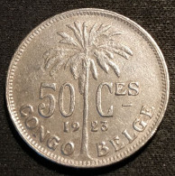 CONGO BELGE - 50 CENTIMES 1923 ( Légende FR ) - KM 22 - 1910-1934: Alberto I