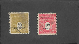 FRANCE 1945 -  N°YT 704-708 - Gebruikt