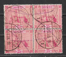Saar MiNr. 100 III  (sab44) - Used Stamps